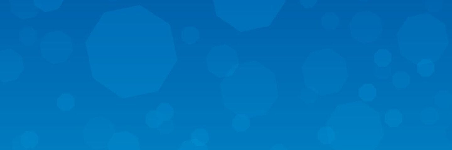 blue molecule background