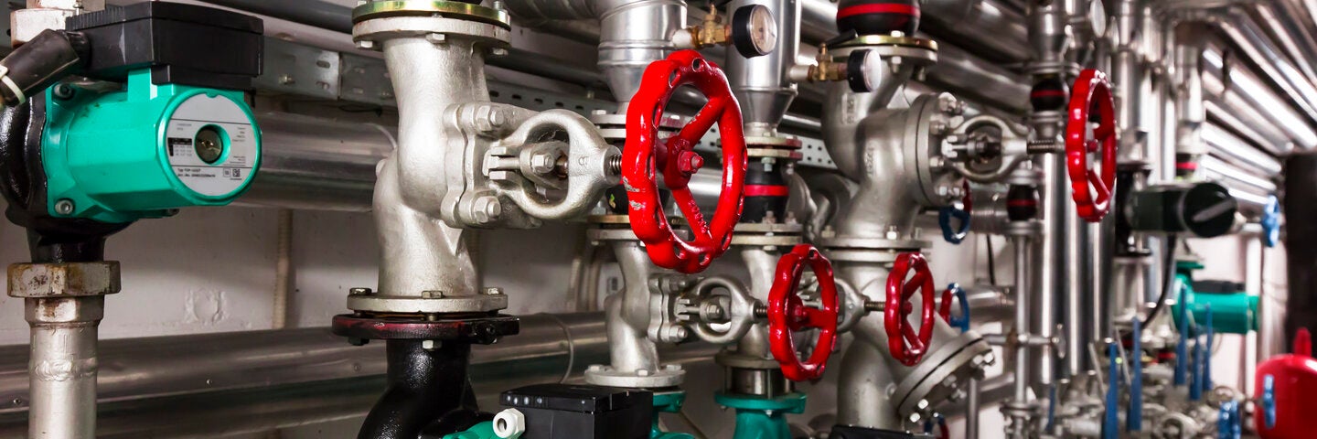 office building heating system control equipment