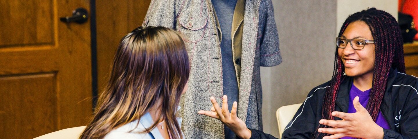 Pathway students in the classroom