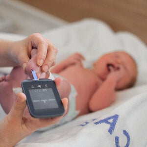 check baby temperature